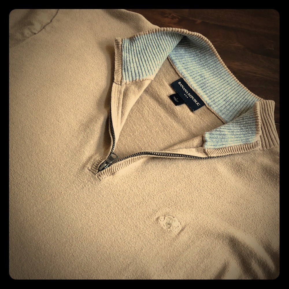 Banana Republic 1/4 Zip Sweater